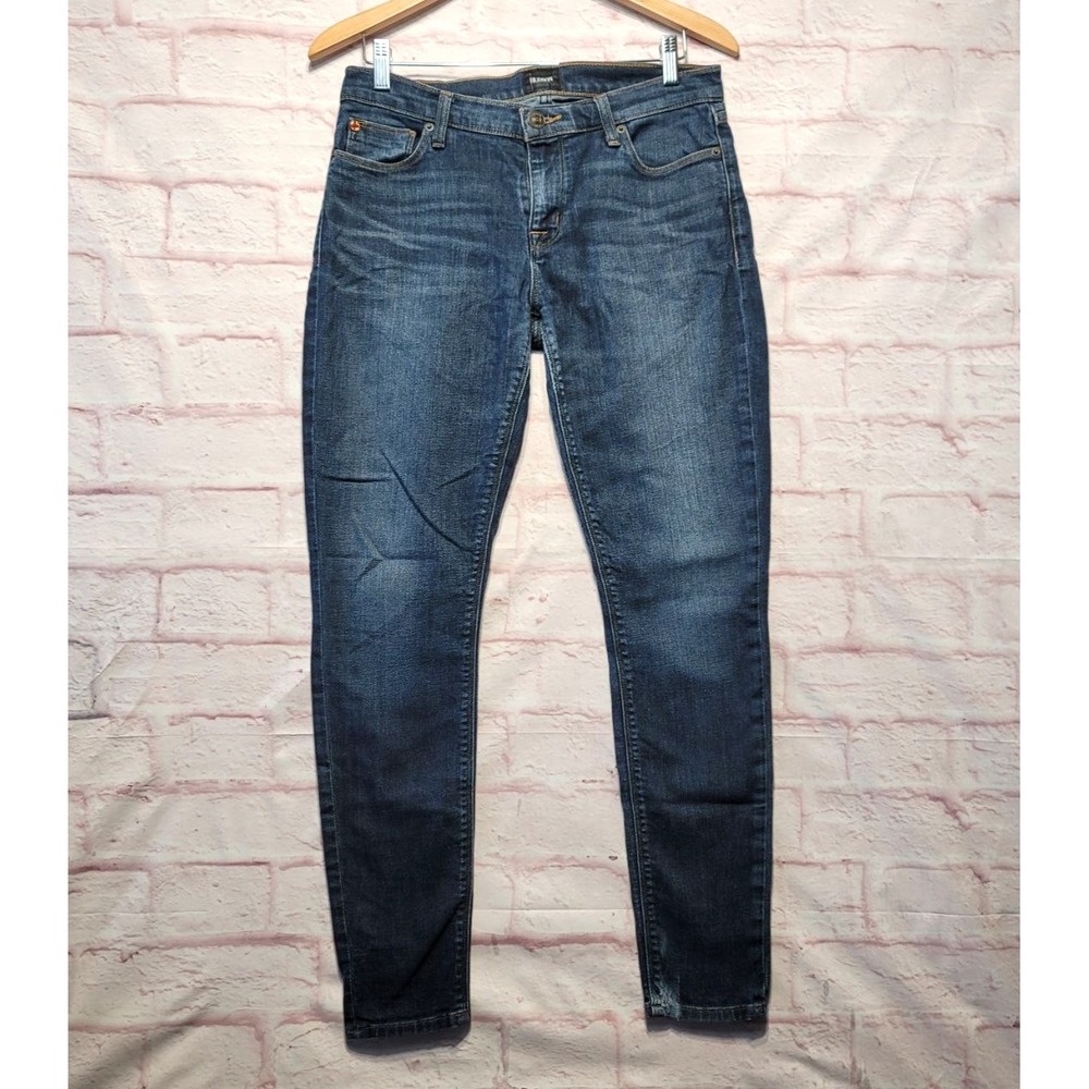 Hudson‎ Krista Super Skinny Jeans Womens 31x30 Blue Stretch Denim Pants Casual